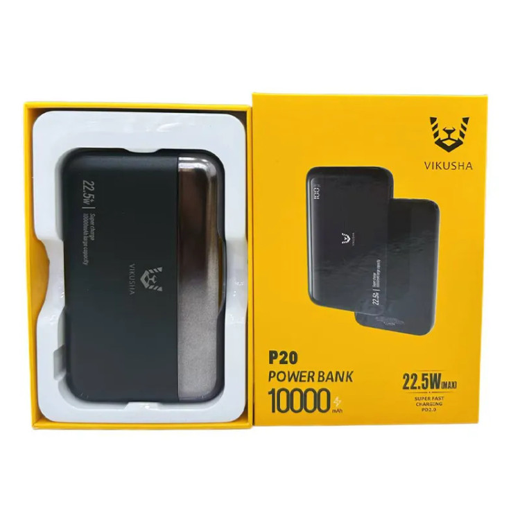 پاوربانک ویکوشا مدل P20 ظرفیت 10000 میلی آمپر ساعت