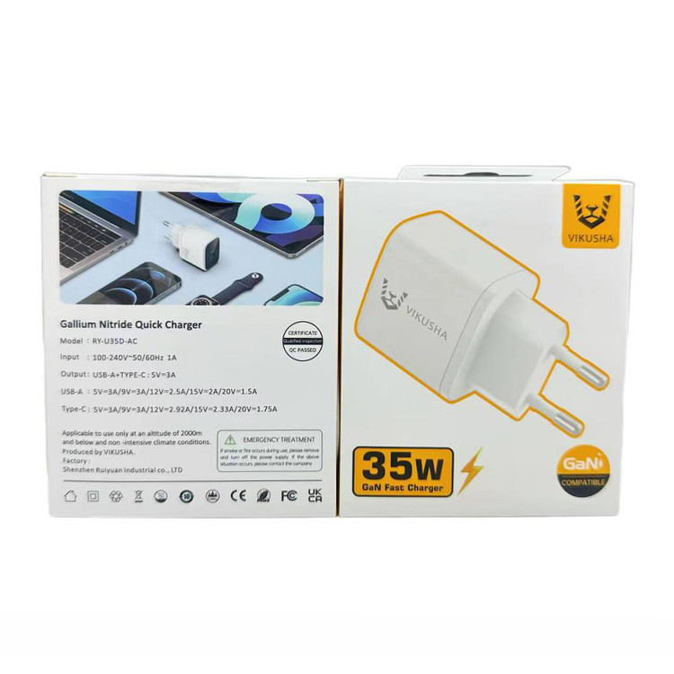 شارژ 35 وات ویکوشا مدل RY-U35D-AC