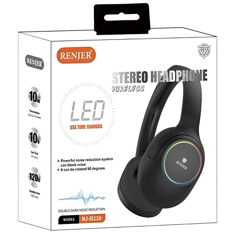 هدفون بلوتوث رنجر مدل RJ-H220 RGB